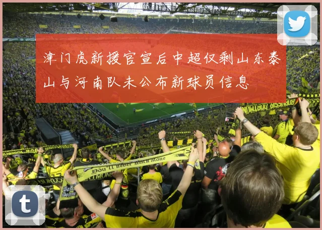 津门虎新援官宣后中超仅剩山东泰山与河南队未公布新球员信息